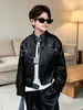 Ropa infantil Huzhou Zhili, chaqueta de cuero para niños, nuevo estilo otoño 2026, ropa exterior para niños, ropa de primavera y otoño para bebé niño