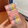 2025 Novo Prendedor de Cabelo Infantil Não Machuca o Cabelo Corda para Rabo de Cavalo Alto Meninas Elástico Durável de Alta Elasticidade Pacote com 32