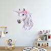 Yeon Jia - Pegatinas de pared con diseño de unicornio de acuarela de fantasía para el hogar, habitación infantil, sala de estar, venta al por mayor