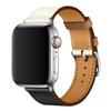 Adecuado para correas de Apple Watch para Apple Watch Series 1-12/Ultra 1-3/Se3 Correa de reloj de cuero PU de microfibra de bucle único