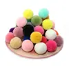 En Stock 1-6cm Bolas de Hilo de Cachemir Bolas de Bayas de Color con Recorte Colgantes Decorativos para Ropa DIY Bolas de Hilo Creativas