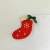 Pendente de feltro de lã de Natal transfronteiriço, pingente de feltro de Natal, botas de lã DIY, Homem Panqueca de Natal, pingente de veado