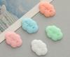 Novos acessórios de resina letras nuvens nuvens brancas areia movediça caso de celular beleza diy material creme cola colocação