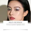 Zephoco Bastão de Sombra Cremosa Brilhante Prata Brilhante, Brilhante e Colorido, Não Desbota Facilmente, Bastão de Sombra com Glitter Cristal