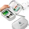 Bolsa Médica Portátil para el Hogar, Viaje, Medicina, Cosméticos, Dormitorio Estudiantil, Gran Capacidad, Caja de Almacenamiento de Medicina de Primeros Auxilios Médicos