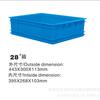 Mayorista del Fabricante No. 28 Caja de Almacenamiento Rectangular de Material Espeso para Ferretería Electrónica Plástico Contenedor Reutilizable
