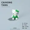 Orejas de Gato Lindas Tridimensionales Hello Kitty Accesorios DIY Adornos de Escritorio Colgantes Caseros Accesorios de Resina Venta al por Mayor