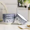 Estilo Japonés Simple Cerámica de Color Bajo Esmalte Vajilla Doméstica Tazón de Arroz Tazón de Fideos Tazón de Sopa Tazón de Aviación Plato de Frutas Plato Plano Plato de Pescado