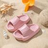 Jingshilu sandalias para niños verano suela gruesa antideslizantes baño hogar pantuflas de plástico pisar excremento sensación eva venta al por mayor