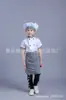 Uniformes de Chef para Niños, Disfraces de Performance para Bebés, Disfraces Ocupacionales de Juego para Niños, Disfraces de Juego de Rol de Pequeño Chef para Niños, Manga Corta