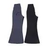 Pantalones cargo acampanados negros para niña para otoño, adecuados para la escuela y para usar al aire libre. Pantalones cargo de tiro alto para niños, adelgazantes, con un ligero acampanado, disponibles en stock