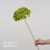 Flores artificiais em tons de verde, de haste única, para decoração de local de casamento, decoração de salão de casamento de luxo, arranjos florais de plástico