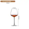 Taça de Vinho Tinto de Cristal, Caleidoscópio, Conjunto de Decantador, Taça de Vinho Grande para Uso Doméstico e Comercial, Taça de Champagne com Boca Inclinada