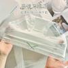 Ropa Interior de Seda de Hielo Sin Marcas para Mujer Entrepierna de Algodón Antibacteriano Fresca de Verano Delgada Pantalón Máscara de Cintura Media de Niña Dulce Japonesa