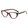 Montura de gafas de ojo de gato estilo francés carey, estilo retro de chica popular, gafas únicas, esencial sin maquillaje, gafas planas anti-luz azul para mujer