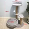 Comércio Exterior Atacado Escalada de Gato Ninho de Gato Árvore de Gato Coluna de Escalada de Gato Integrada Apartamento Pequeno Doméstico Não Ocupa Espaço Prateleira de Gato de Sisal