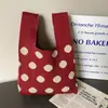 Bolsa de Regalo Día de la Diosa Bebé Mes Completo, Bolsa de Dulces de Cumpleaños Banquete de 100 Días, Bolsa Tejida de Mano para Niños, Bolsa Tejida de Regalo de Agradecimiento