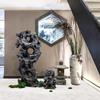 Decoración de suelo de piedra Taihu, nuevo estilo chino, decoración suave para interiores, patios, paisajes, accesorios de fotografía, decoración, simulación de piedra Taihu