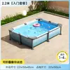 Piscina de Estructura Bestway para Uso en Casa, Piscina Inflable sin Bomba para Niños, Estanque Plegable Familiar de Peces, Piscina de Estructura para Exteriores