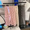 Pantalones Casuales Rectos para Niñas de Edad Media y Grande Pantalones de Pierna Ancha Estampados para Primavera y Otoño de Niños Versátiles Estilo Occidental Modernos