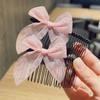 Artefacto para Quiebre de Cabello Infantil Peine para Cabello Acabado de Flequillo Horquilla de Flor Accesorios para el Cabello de Verano Parte Trasera de la Cabeza Horquilla para Cabello Femenino Tocado