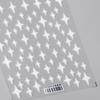 Adesivo de Unha Estilo Japonês de Ferro 5D Fino Resistente Estrela pro Coleção de Adesivos de Unha Fino Fosco Em relevo Fofo em Formato de Coração
