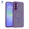 Capa de Celular Magnética Samsung A37 Aplicável Transfronteiriça A17 Fosca Samsung Galaxy A57 Capa Protetora Anti-Queda