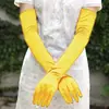 Guantes de Rendimiento para Cantante de Escenario Largo Pasarela Europea y Americana Guantes Sobre el Codo Vestido de Cena Retro Protección Solar Envío Directo