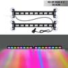 Luz de barra multifunción de color mágico control remoto por APP lámpara de advertencia de flash cambiante de color uno a dos luz estroboscópica LED para coche