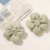 Acessórios de Tecido Simples e Fofos com Brilho Fino e Enchimento de Algodão, Decorações de Flor com Rosto Sorridente, Broches de Roupa DIY, Acessórios de Cabelo, Acessórios de Joias e Materiais