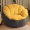 Balcón Tatami Sofá Pequeño Individual Silla de Noche para Dormitorio Sofá Puf Sofá Perezoso para Apartamento Pequeño Sillón