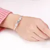 Pulsera de cuentas con capullos de peonía, diseño giratorio redondo, estilo coreano sencillo