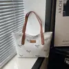 Bolso Cruzado para Mujer Lazo Dulce 2026 Lona de Mezclilla Moda Casual Gran Capacidad Bolso de Hombro