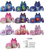 Set de Tres Piezas 223 Cáscara Dura 12 pulgadas Bolso Escolar Pu Nuevo Bolso Escolar Niños Jardín de Infancia Masculino y Femenino Bebé Dibujos Animados Lindo Súper