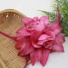 0374 Pasador de Flores y Plantas Europeo y Americano para Mujer Pasador Infantil Elegante Accesorios para el Cabello Flor para la Cabeza con Broche de Pluma Venta Directa