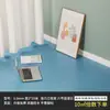 Piso de Cuero Sintético con Vellón Añadido, Suave al Tacto, Resistente al Desgaste, Impermeable, Adecuado para Instalación Directa sobre Pisos de Cemento en Casas sin Terminar, Fácil de Limpiar