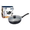 Sartén antiadherente Olla de cocina negra Starlux olla para sopa 24/26/28cm adecuada para cocina de inducción SL-1624CSJP
