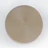 Manteles Individuales Redondos de PP Más Vendidos, Manteles Tejidos a Prueba de Aceite e Impermeables Estilo Occidental, Manteles para Mesa de Comedor, Posavasos, Posaplatos, Manteles Geométricos Aislantes del Calor Fabricante