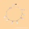 Pulsera de Hoja de Ginkgo Estilo Nuevo de Tres Plateros Esencial Otoño e Invierno Joyería de Nicho Estilo Coreano Temperamento