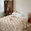 Ordem Coreana Desenho Animado Algodão Macio Estampado Gaze Manta Bolha Manta de Soneca Roupa de Cama