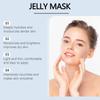 Mascarilla Hidratante de Ácido Hialurónico Eelhoe Cuidado Hidratante Suave Brillo Suavizante Calmante Mascarilla Nutritiva