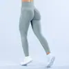 Pantalones Deportivos de Yoga Fitness Cruzados de Amazon de Cintura Alta Levanta Glúteos de Lycra Sin Costuras para Mujer