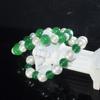 Design de calcedônia verde natural r pulseira de pérolas concha de madrepérola pulseira para o dia a dia design versátil vendas diretas da fábrica