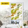 Cortinas para Puerta de Tela de Algodón y Lino Personalizadas por el Fabricante Cortinas Colgantes para Partición de Dormitorio Cocina Baño