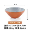 Bol de melamina estilo japonés patrón de corteza pequeño Bol de plástico para arroz Bol de arroz Bol para sopa restaurante restaurante comedor especial imitación de porcelana vajilla