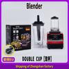 Licuadora Silver Crest 4500W Motor 9525 Taza Doble Máquina Rompe Muros Inglesa Licuadora Extractor de Jugos