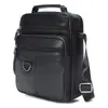 Bolso de hombro multifuncional de cuero genuino para hombre, bolso cruzado de piel de vaca para negocios, bolso de viajero, mochila de hombro transfronteriza, bolso de cuero genuino para hombre