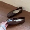 Zapatos Planos Rojos con Lazo Suave para Mujer 2026 Primavera y Otoño Nuevos Suela Suave Cómodos para el Trabajo Zapatos Mary Jane
