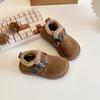 Zapatos de Algodón para Niñas 2026 Invierno Nuevo Estilo Mocasines de Felpa Zapatos Birkenstock para Niños Mayores Zapatos de Moda con Suela Suave Cálidos
