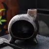 Bandeja de Incenso Queimador de Madeira Sagrada Peruana e Ervas Estilo Arte Suporte de Bandeja Queimador de Incenso Acendido Decoração de Casa para Sala de Estar